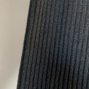 Madewell long sleeve, high neck, ribbed dress